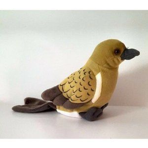 New Zealand Bell Bird Korimako Bird Soft Toy with Real Bellbird Sound‎ By Antics